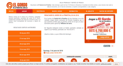 Desktop Screenshot of elgordodelaprimitiva.com.es